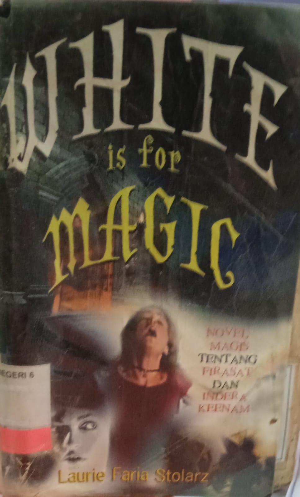 Cover White is for Magic :  Novel Magis Tentang Firasat Dan Indera Keenam / Laurie Faria Stolarz