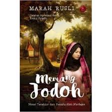 Cover Memang Jodoh / Marah Rusli